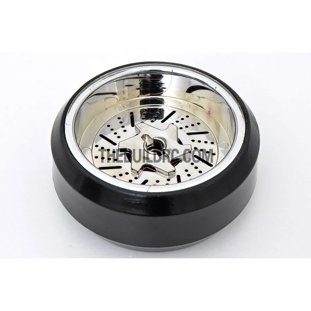 1/10 RC Car 20 Spoke 3mm Offset DRIFT Sporty Wheel with Diamond Irregular Cut DRIFT Tyres / Tires 4pcs - Gold