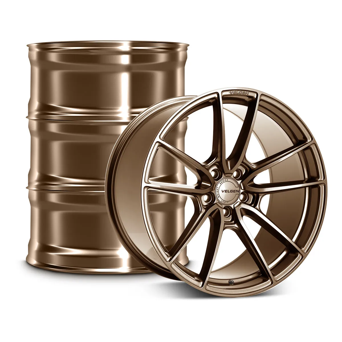 2005-2014 Ford Mustang Velgen VF5 Wheel Package (Front 20x9.5 & Rear 20x10.5)