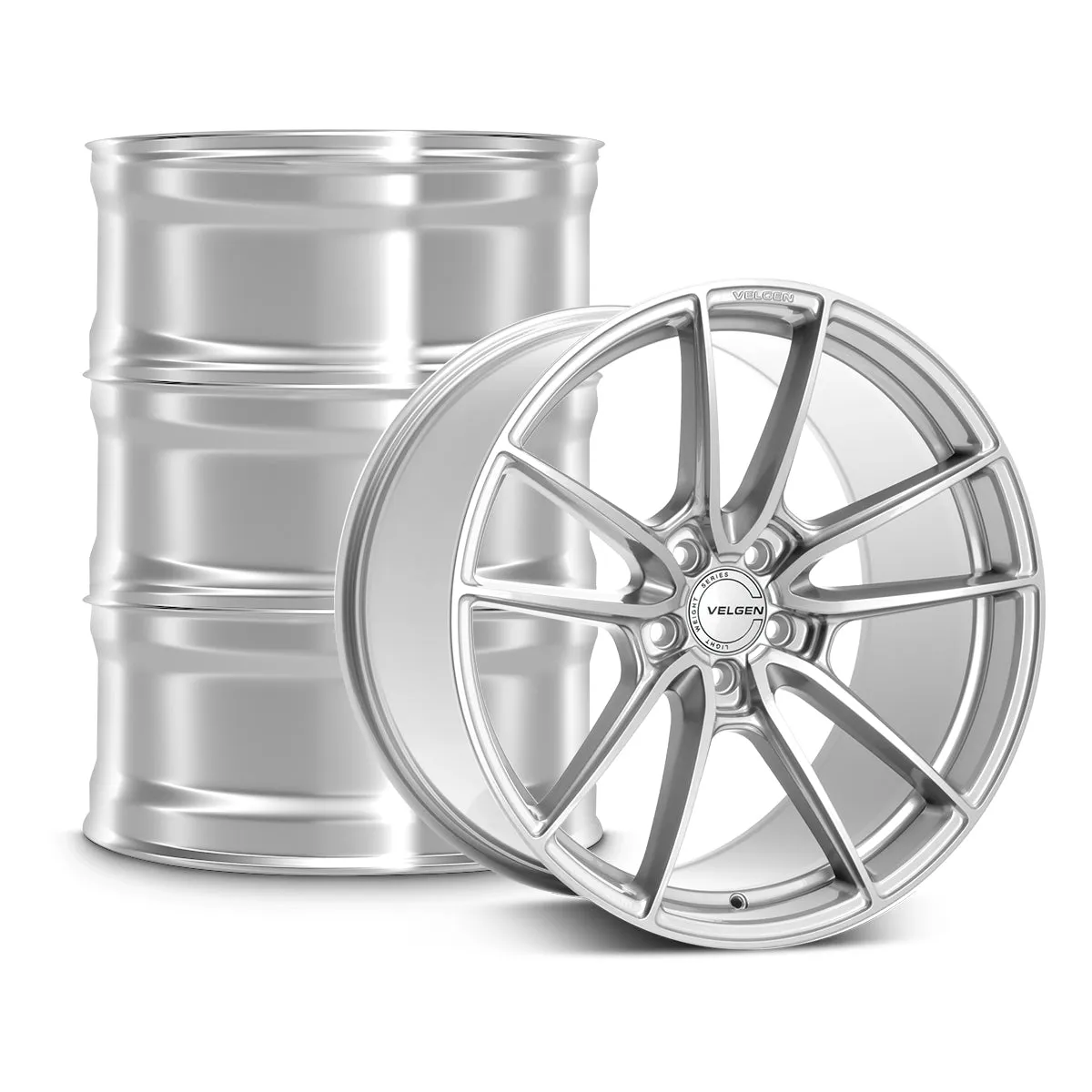 2005-2014 Ford Mustang Velgen VF5 Wheel Package (Front 20x9.5 & Rear 20x10.5)