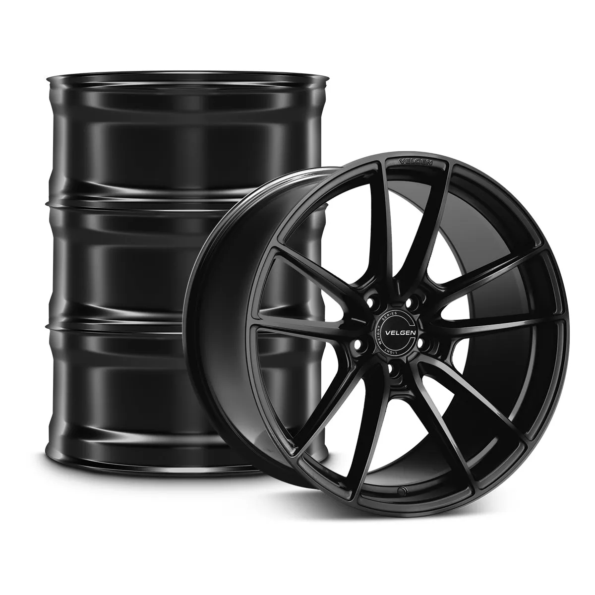 2005-2014 Ford Mustang Velgen VF5 Wheel Package (Front 20x9.5 & Rear 20x10.5)