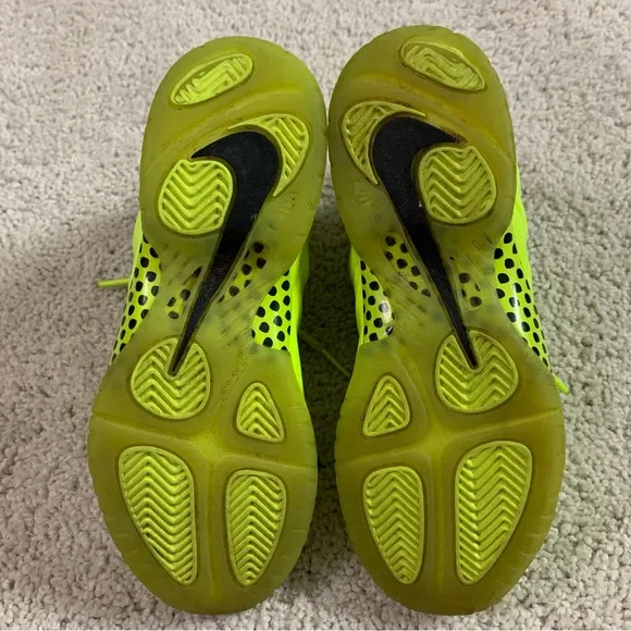 2020 NIKE Air FOAMPOSITE Pro VOLT Black Lime Green 843755-702 Shoes SNEAKERS 2.5