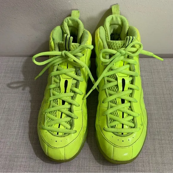 2020 NIKE Air FOAMPOSITE Pro VOLT Black Lime Green 843755-702 Shoes SNEAKERS 2.5