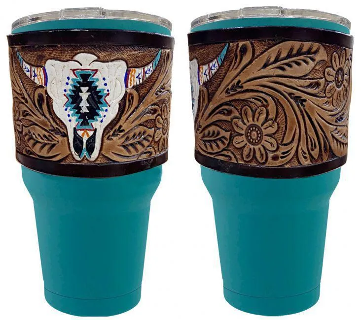 30 OUNCE TUMBLER WITH DESIGN SLEEVE