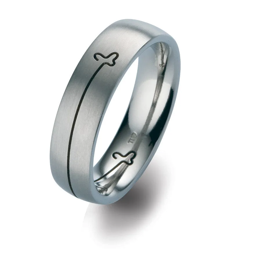 51858-01 TeNo Titanium Ring