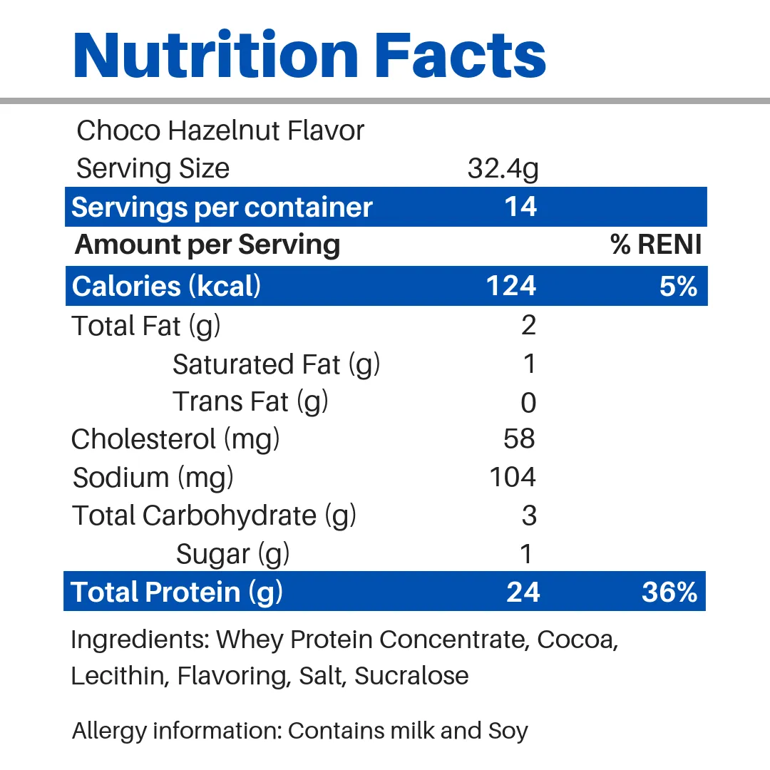 ACTIVE Whey Protein 1lb