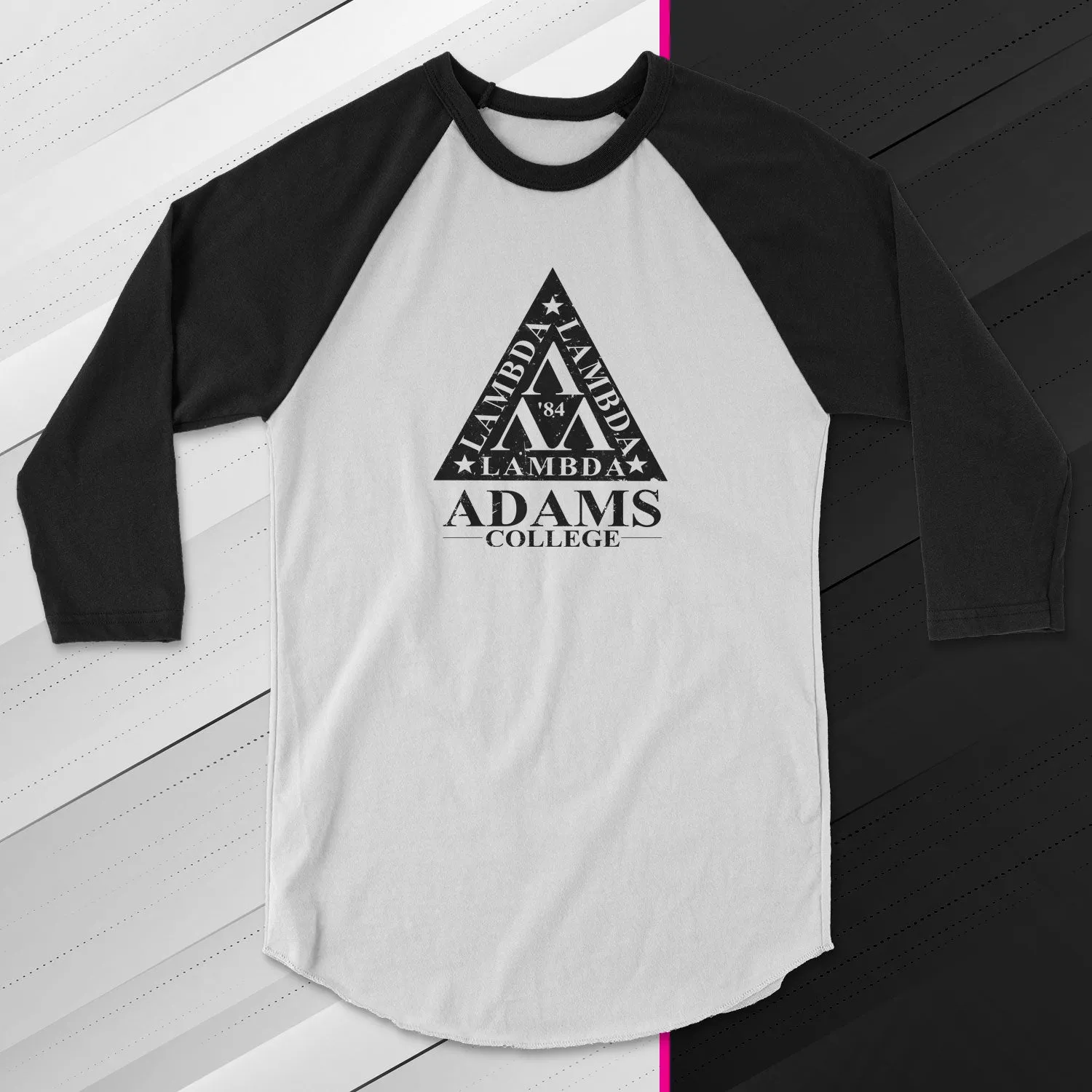 Adams College Tri-Lamb Jersey Tee