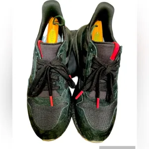 Adidas ZX500 RM Sneakers Men's  10.5 Black Suede Low Lace Up Shoes BB7443