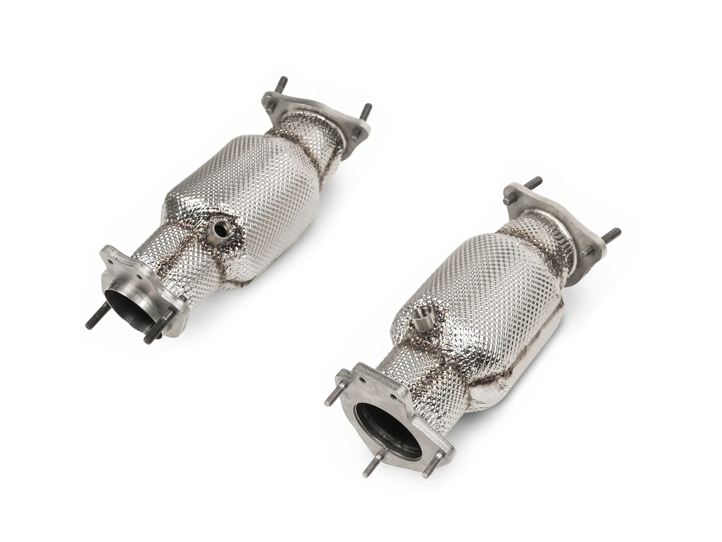 Akrapovic C8 Corvette Link Pipe Set - Catted