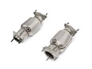 Akrapovic C8 Corvette Link Pipe Set - Catted