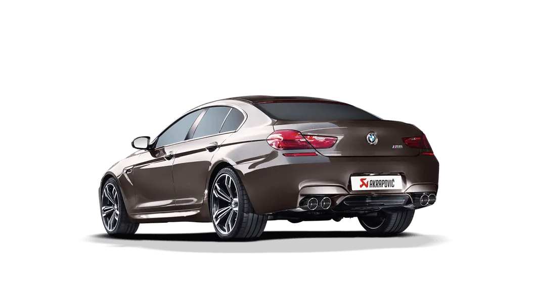 Akrapovic F06 M6 Evolution Exhaust System w/ Carbon Tail Pipe Set (Titanium)
