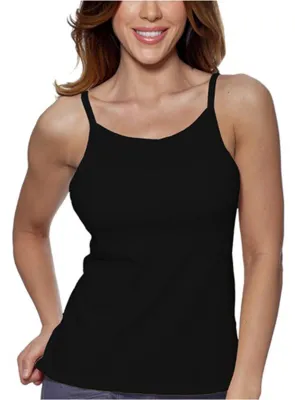 Alessandra B Underwire Bra High Neck Cotton Camisole -M3036