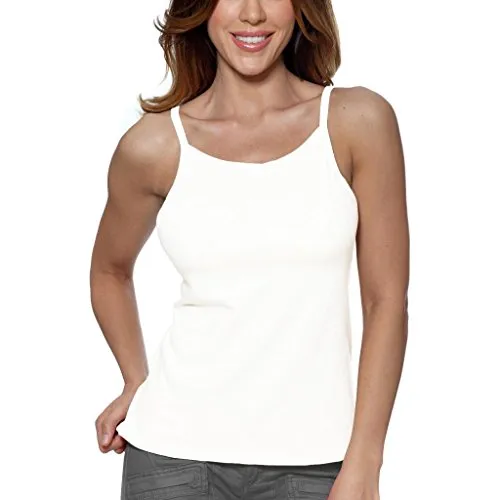 Alessandra B Underwire Bra High Neck Cotton Camisole -M3036