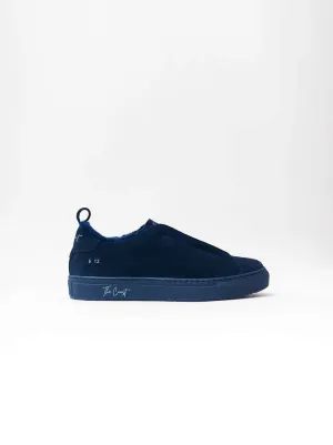 Alexa Slip-In Lambskin Dark Blue