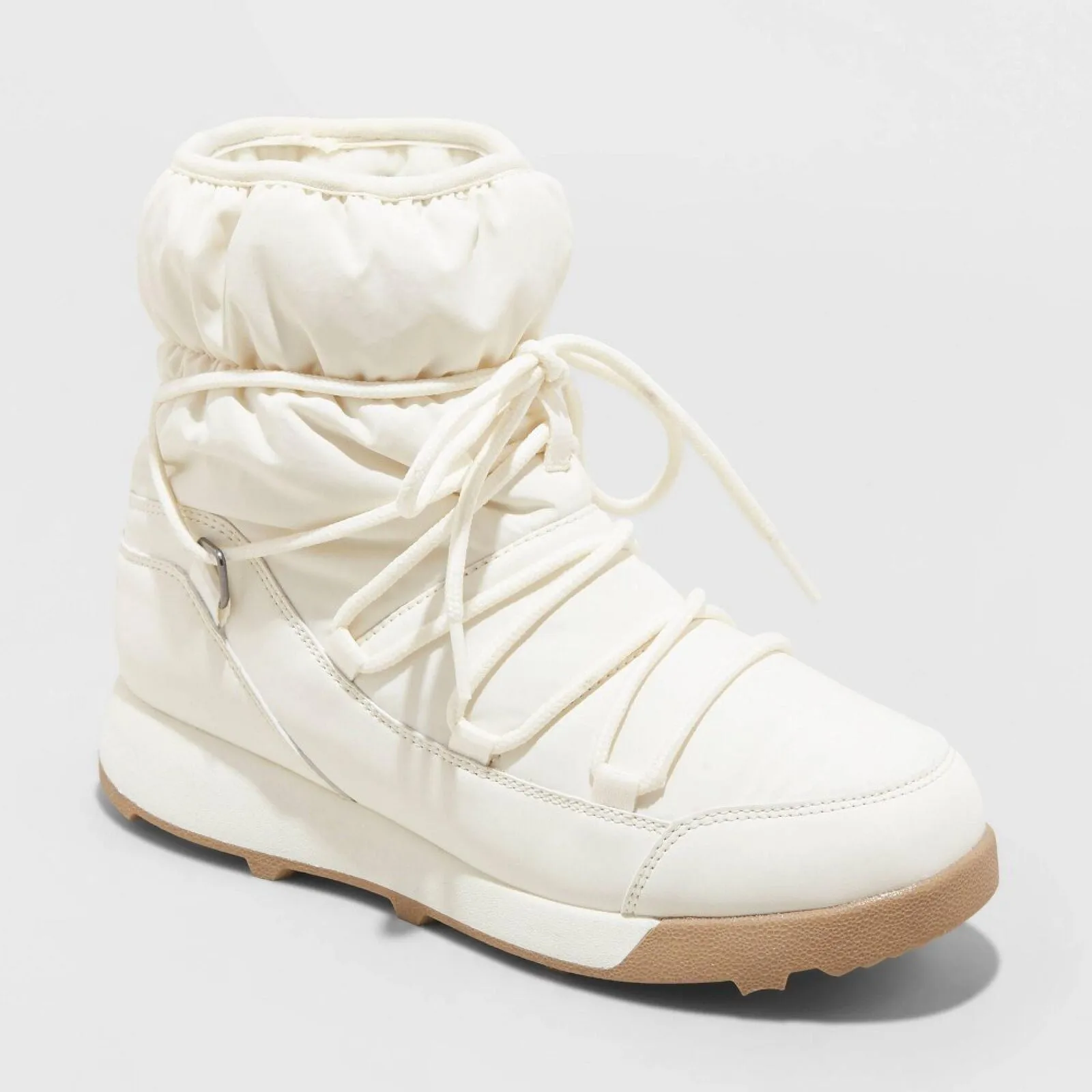 All In Motion Women's Cara Winter Boots 85604361 Cream Off White 6M