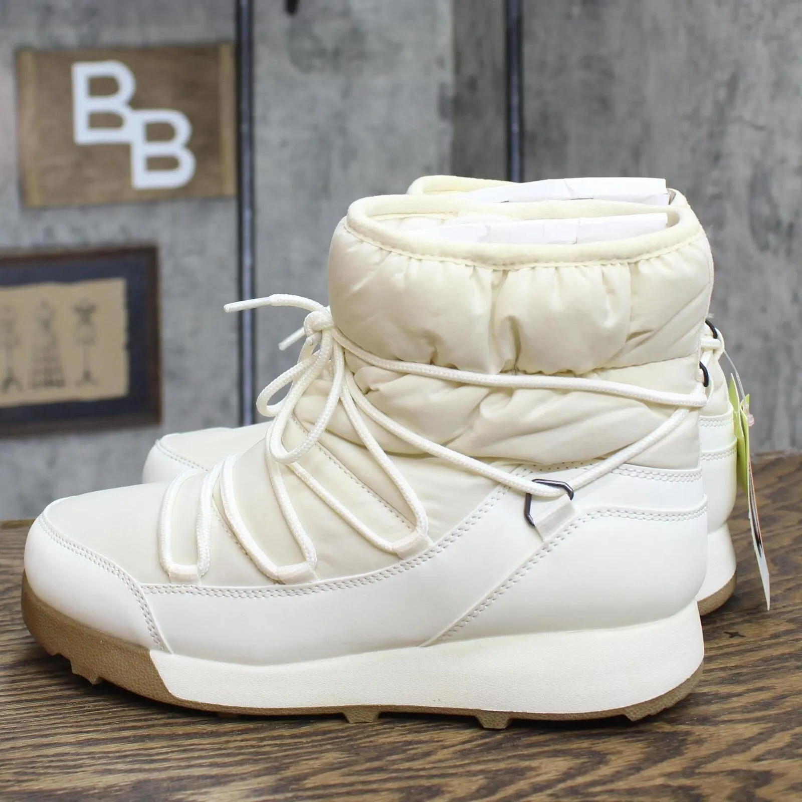 All In Motion Women's Cara Winter Boots 85604361 Cream Off White 8M