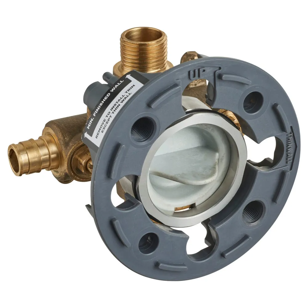 American Standard - RU108SS - Flash Pressure Balance Rough-in Valve With Pex Inlets Universal Outlets - Cold Expansion Connections  With Screwdriver Stops