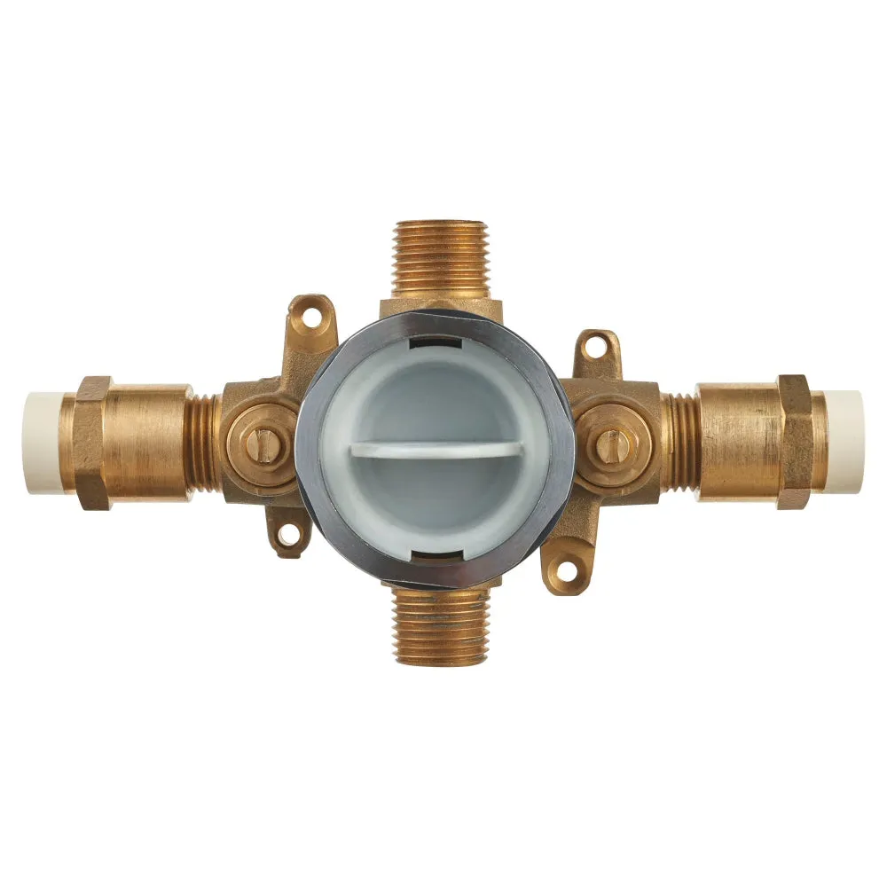 American Standard - RU109SS - Flash Pressure Balance Rough-in Valve With CPVC Inlets Universal Outlets With Screwdriver Stops