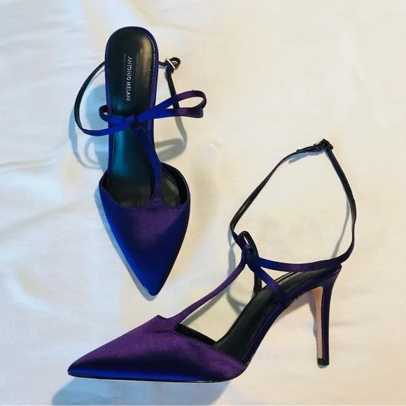 Antonio melani satin heels