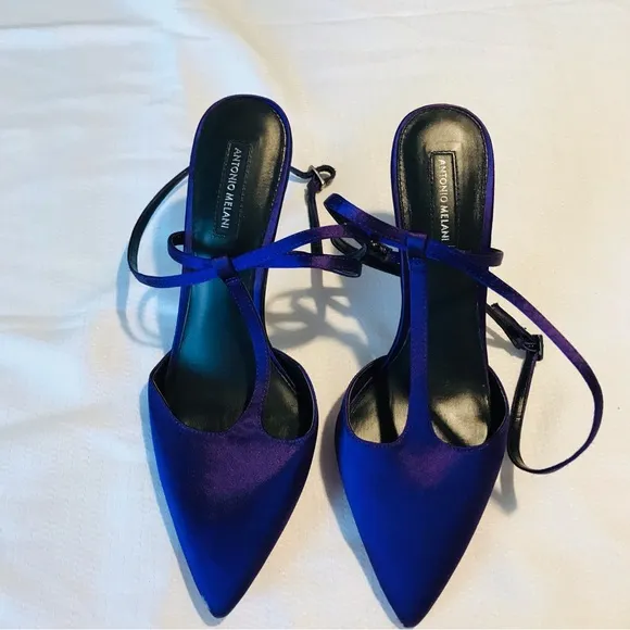 Antonio melani satin heels