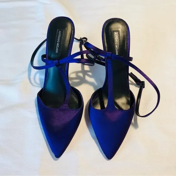 Antonio melani satin heels