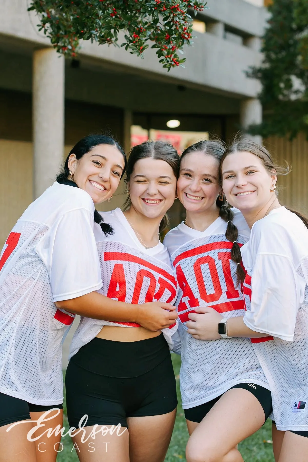 AOII Red Hot Bid Day Jersey