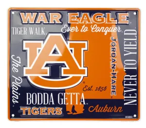 AUB Metal Wall Sign