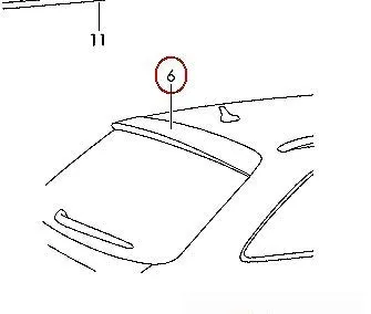 AUDI Genuine Accessories 8K9071640A9AX Lip Spoiler for allroad