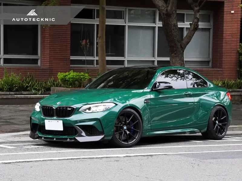 AutoTecknic F87 M2 Competition Dry Carbon Fiber Center Front Lip