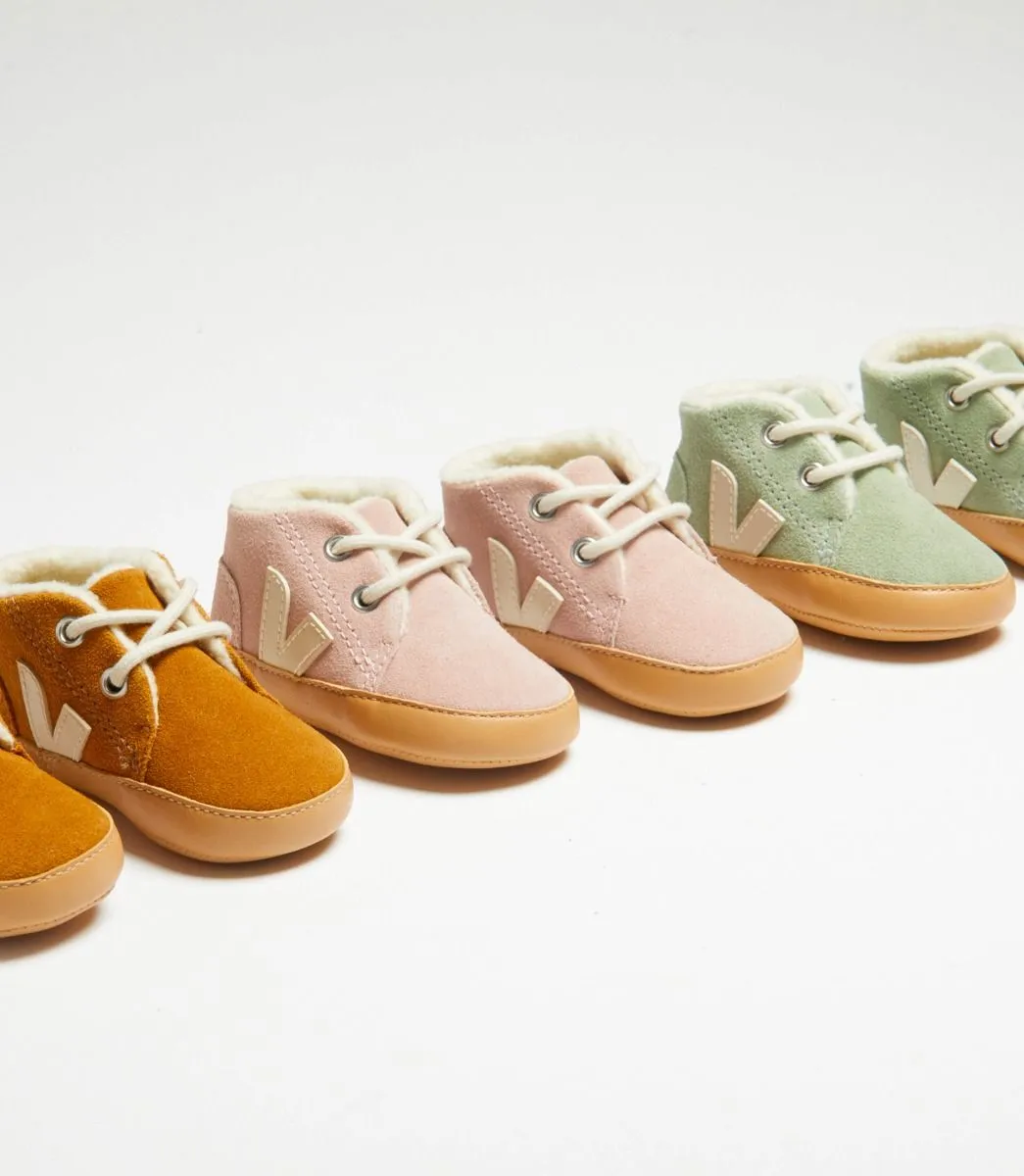 BABY FURED SUEDE BABE PIERRE