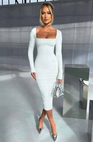 Babyboo - Wren Maxi Dress in White