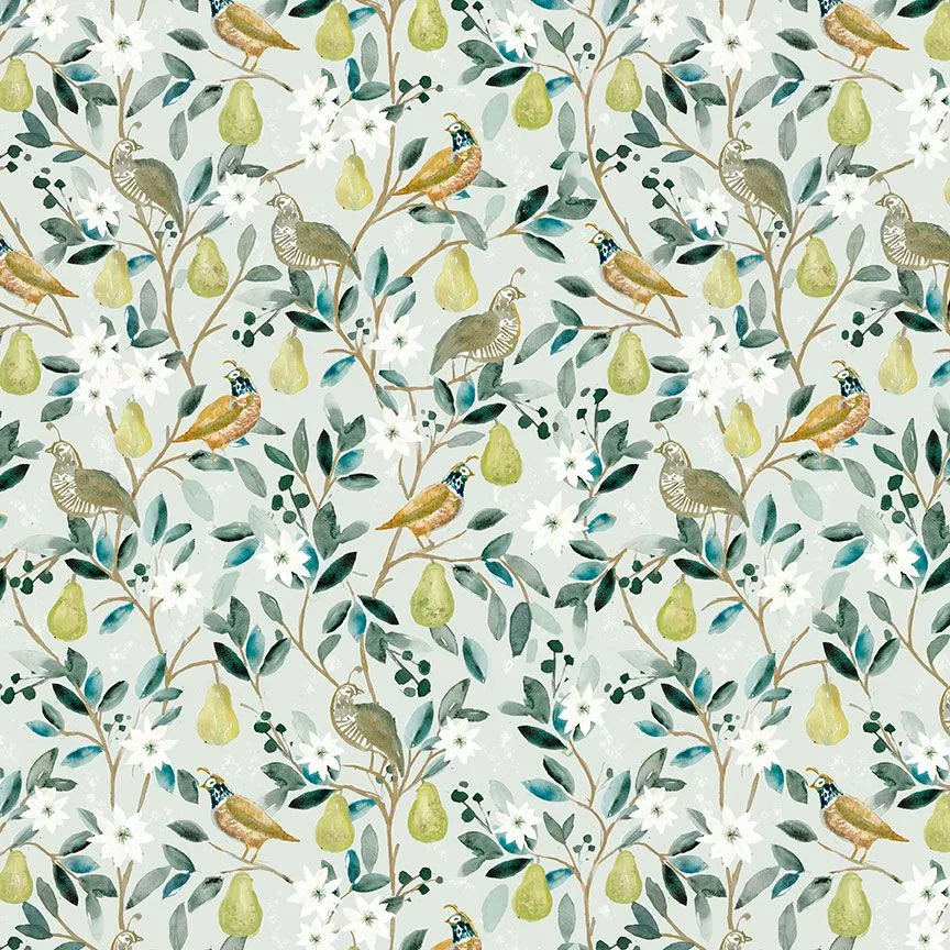 Best in Snow, Partridge in a Pear Tree - fat quarter