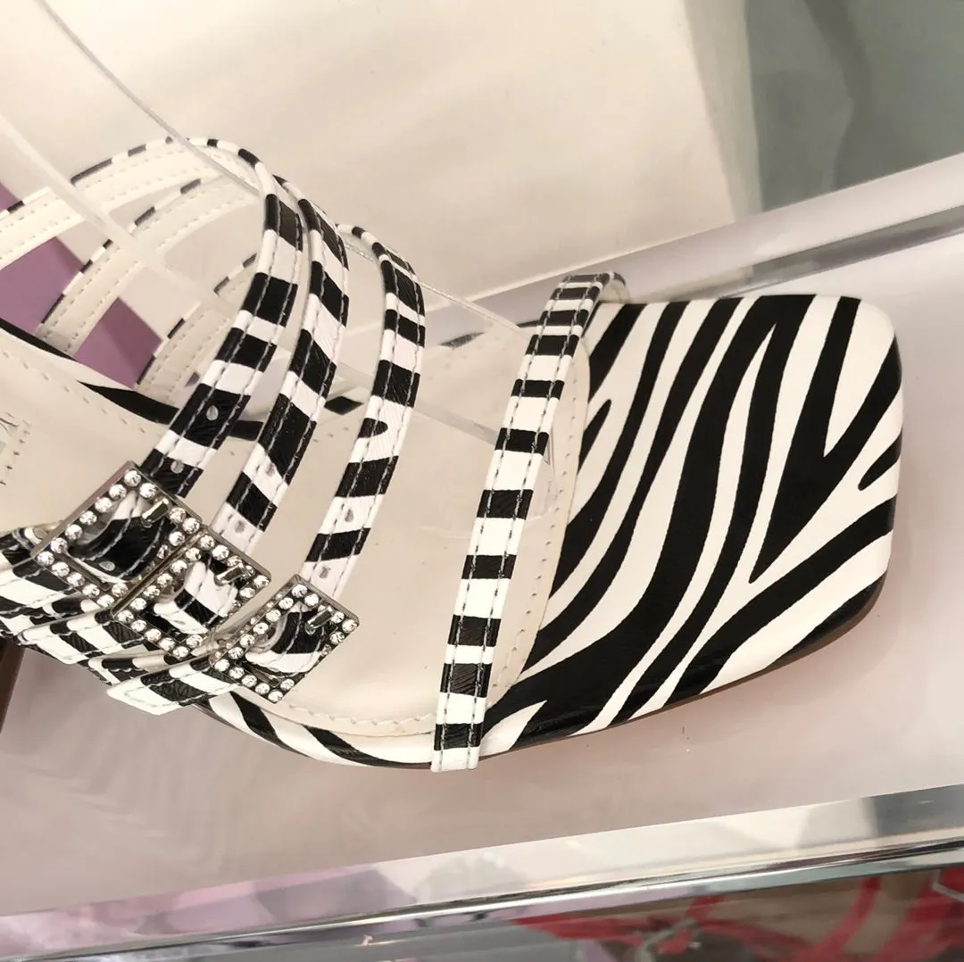 Black & White Heels