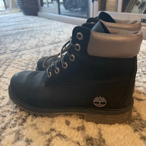 Black Timberland Boots