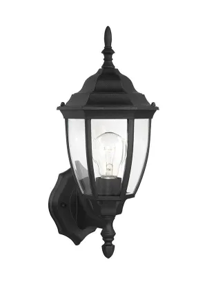 Black Traditional Outdoor 1 Light Wall La