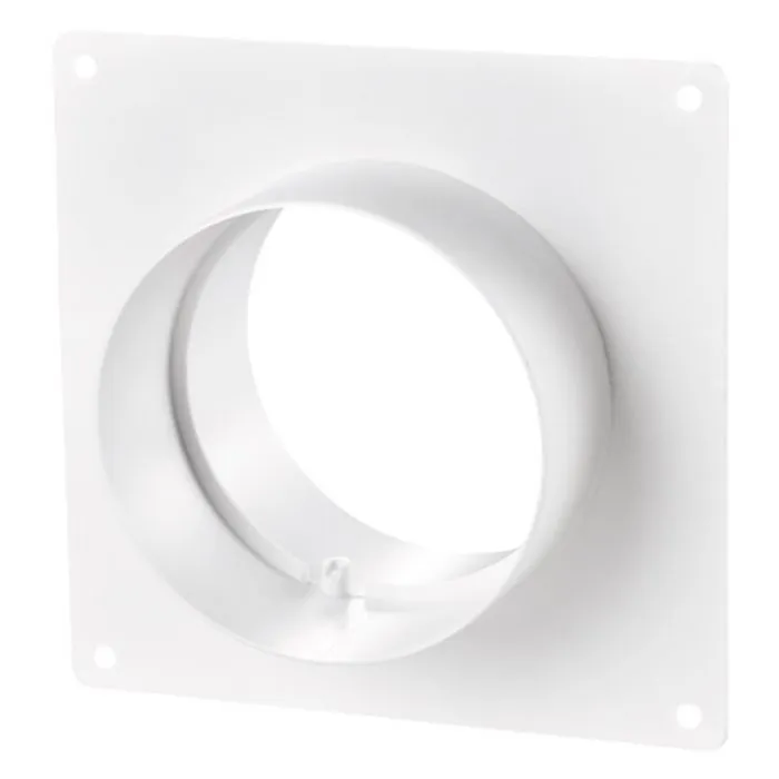 Blauberg DK-125-PVC-COT Ventilation PVC Flexible Duct Cowled Wall Kit 5" 125mm Cotswold Stone