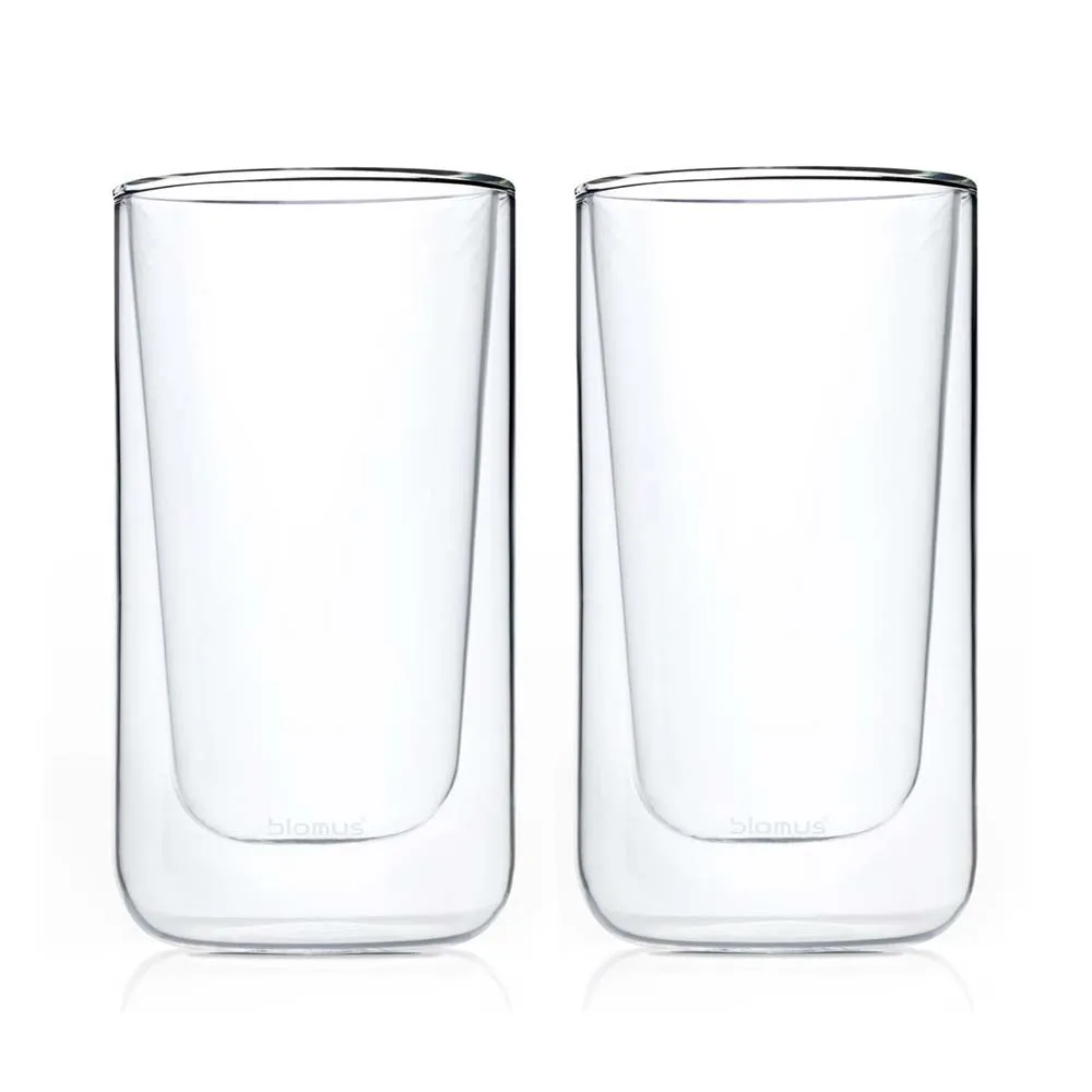 Blomus Nero Set 2 insulated Latte Macchiato / Tea Glasses