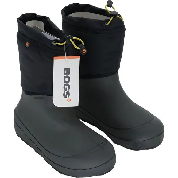 Bogs Boys Snow and Rain Boots Size 4 - Durable and Waterproof