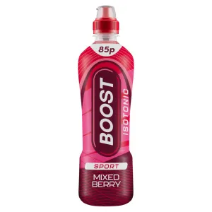 Boost Isotonic Sport Mixed Berry PMP 500ml (Case of 12)