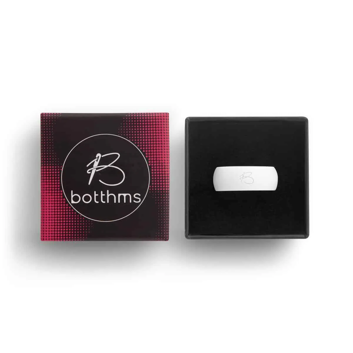 botthms White Active Silicone Ring