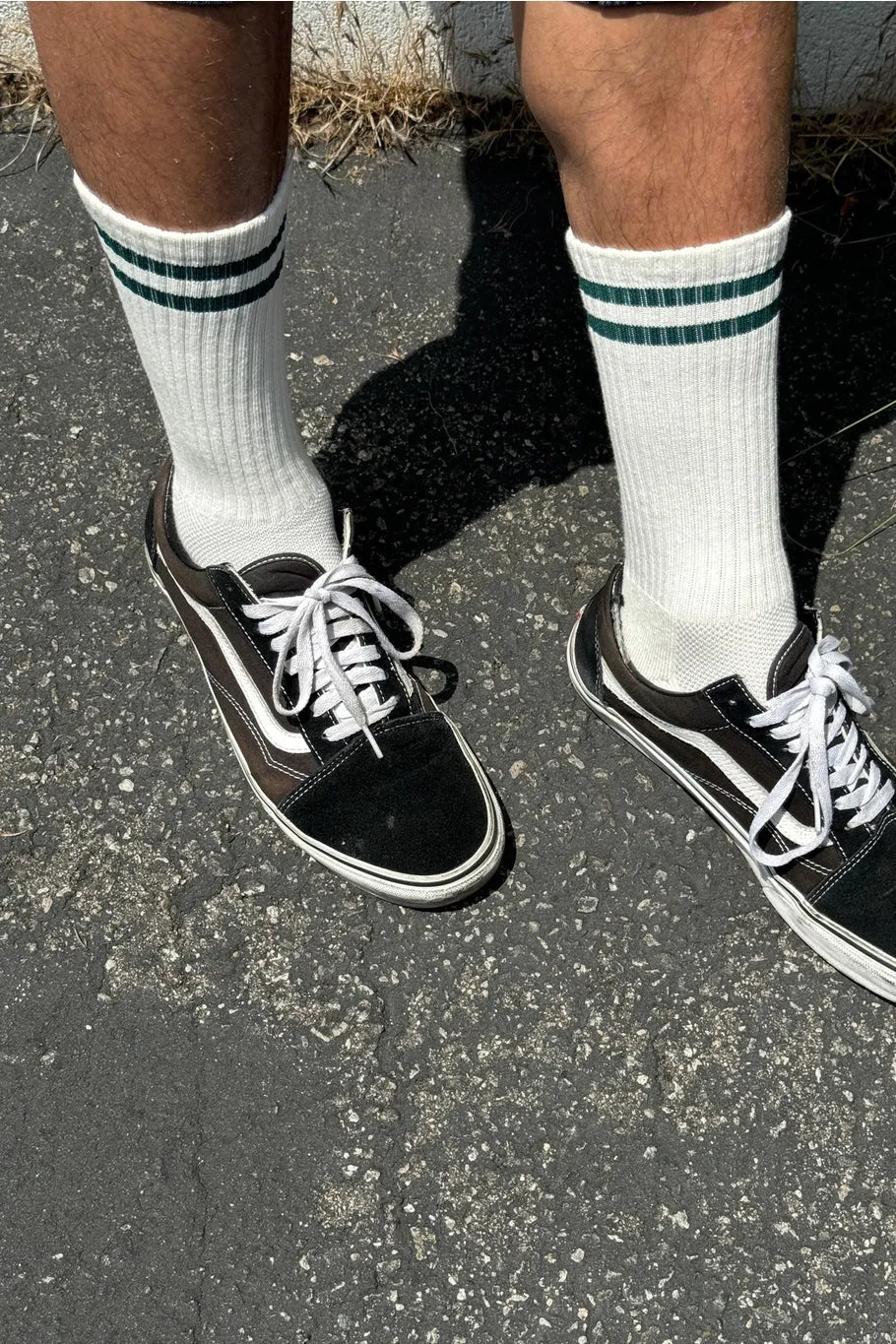 Boyfriend Socks  Extended - Parchment