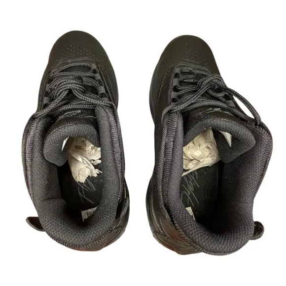 Boys Jordan Max Aura 4 (GS) black-anthracite-black sneakers