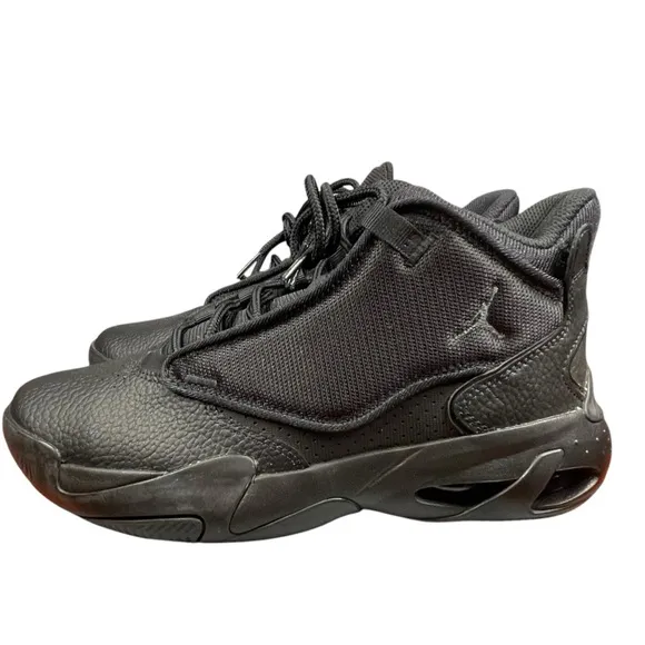 Boys Jordan Max Aura 4 (GS) black-anthracite-black sneakers