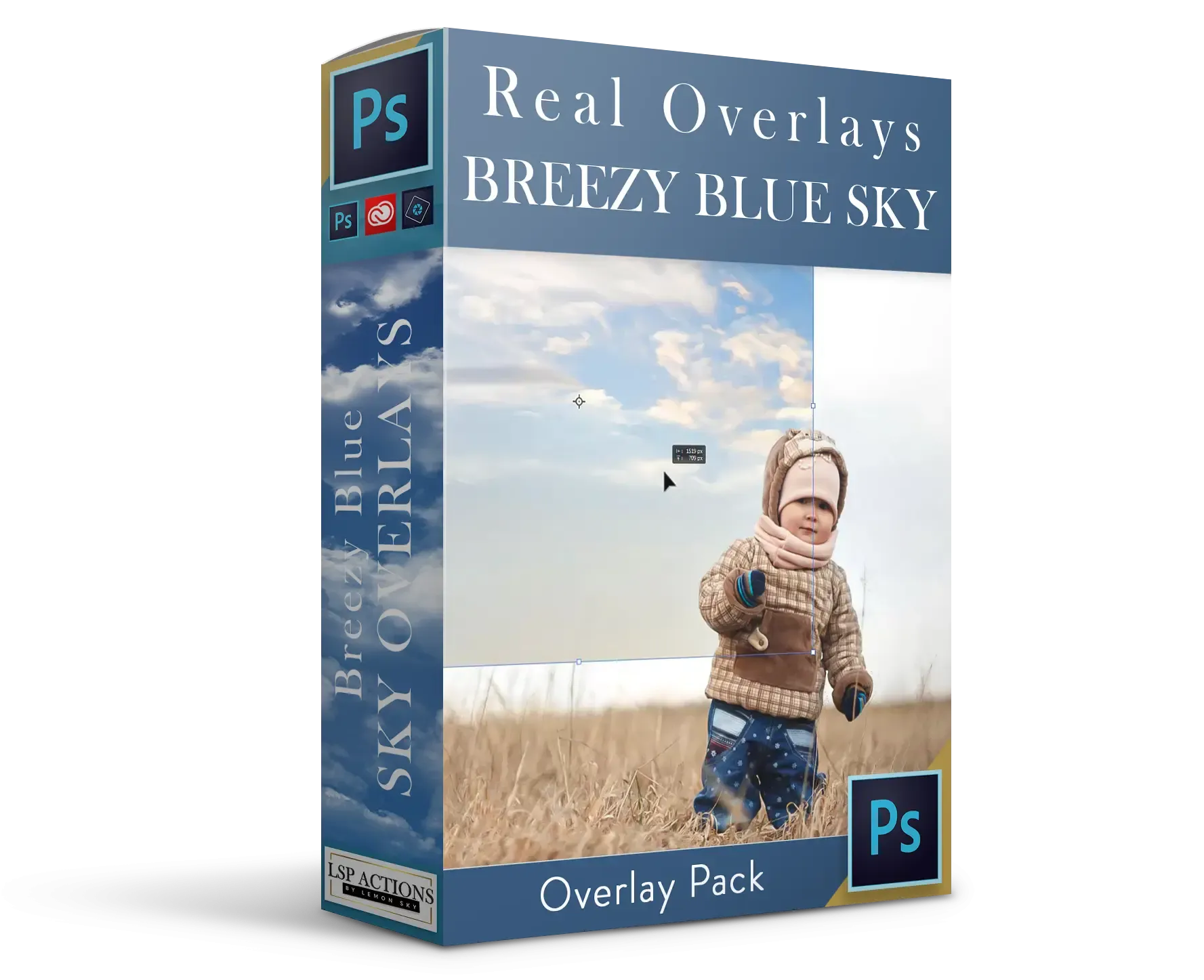 Breezy Blue Sky Overlay Kit
