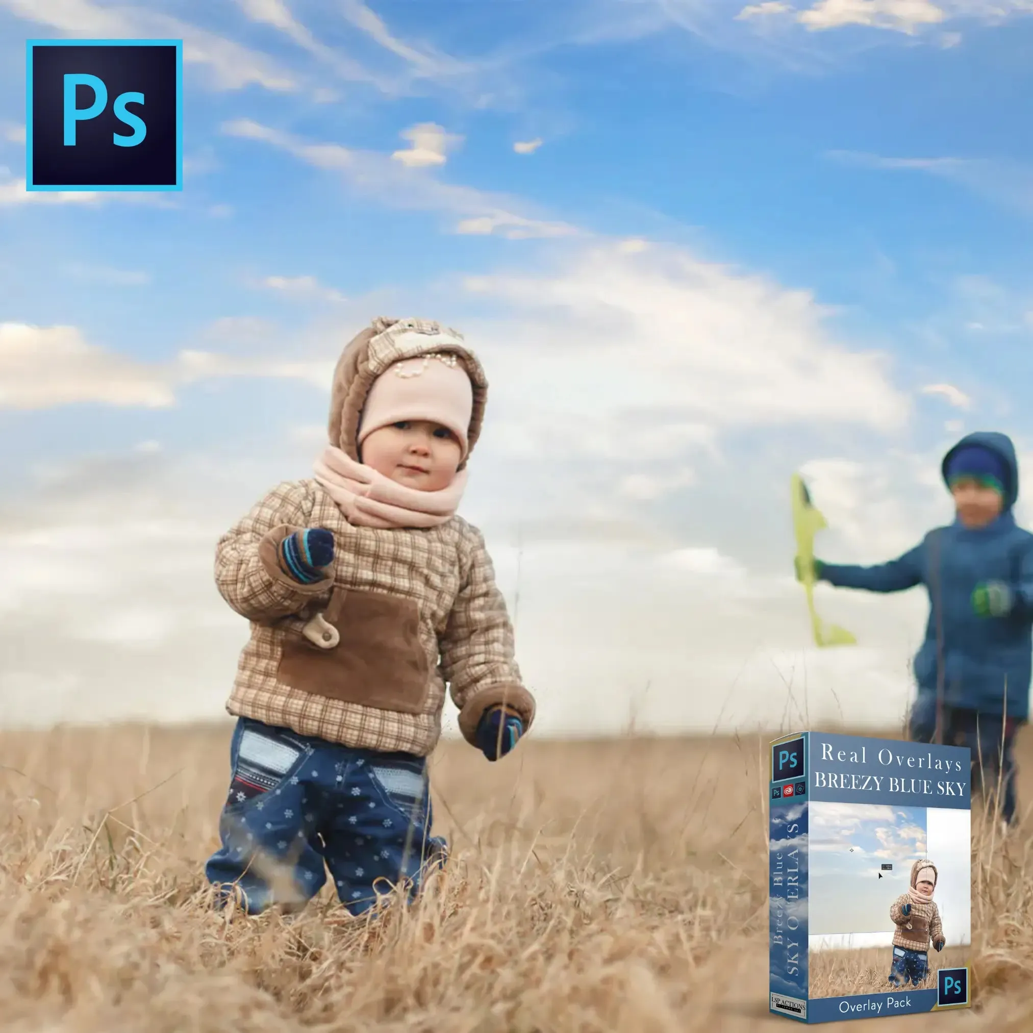 Breezy Blue Sky Overlay Kit