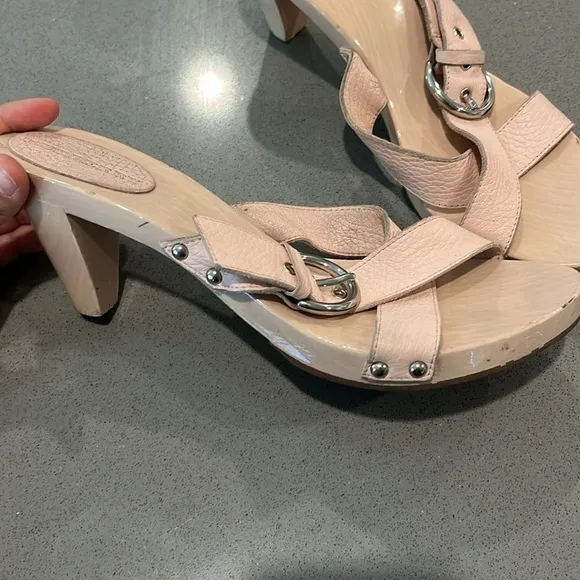 Burberry Pink Kitten Heels