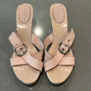 Burberry Pink Kitten Heels
