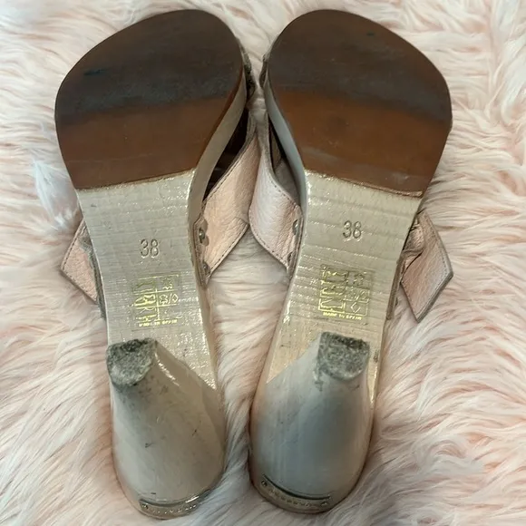 Burberry Pink Kitten Heels