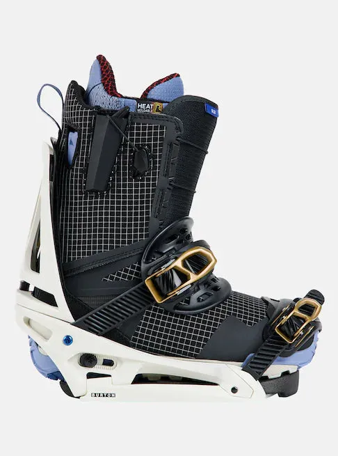 Burton Genesis EST Snowboard Bindings Mens White / Gold