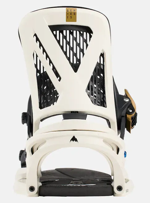 Burton Genesis EST Snowboard Bindings Mens White / Gold