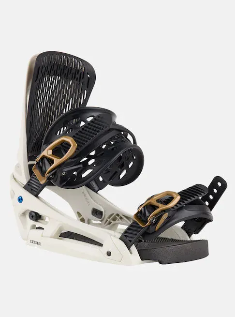 Burton Genesis EST Snowboard Bindings Mens White / Gold